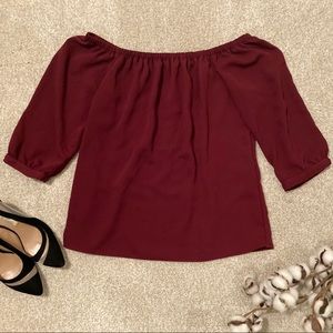 Women’s J.Crew Off-shoulder Shirt